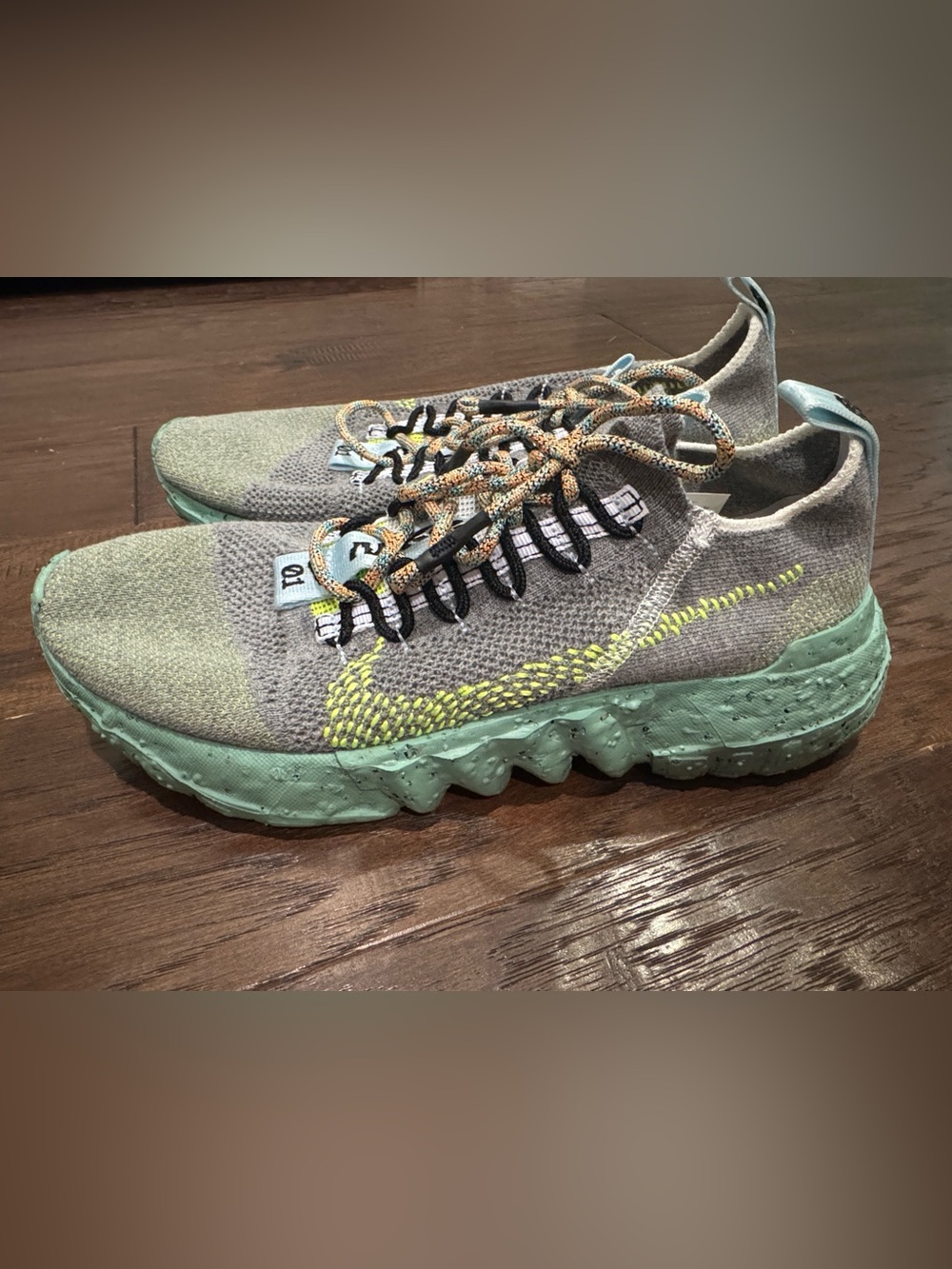 Nike Spacehippie 01 wolf grey Men’s 8.5 US